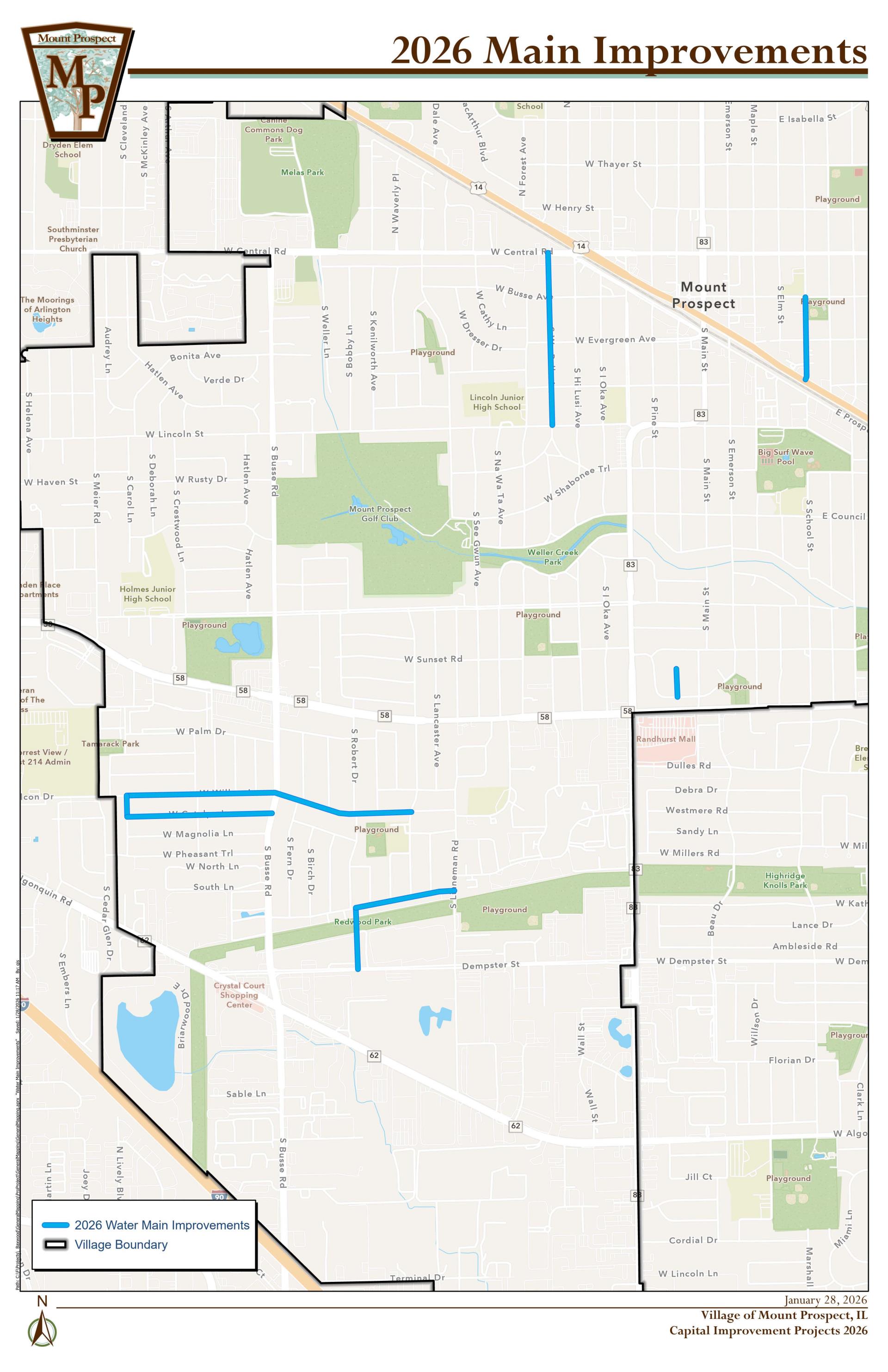 Map of project